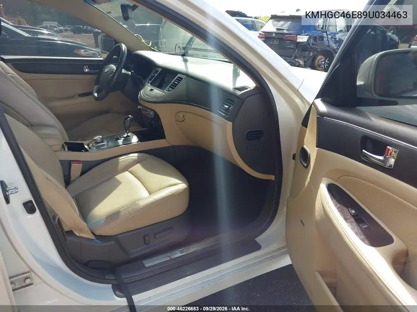 2009 HYUNDAI GENESIS VIN KMHGC46E89U034463 — фото 5