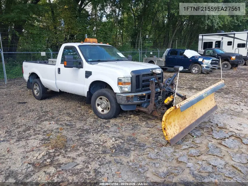 FORD F250 2009, VIN 1FTNF21559EA27561