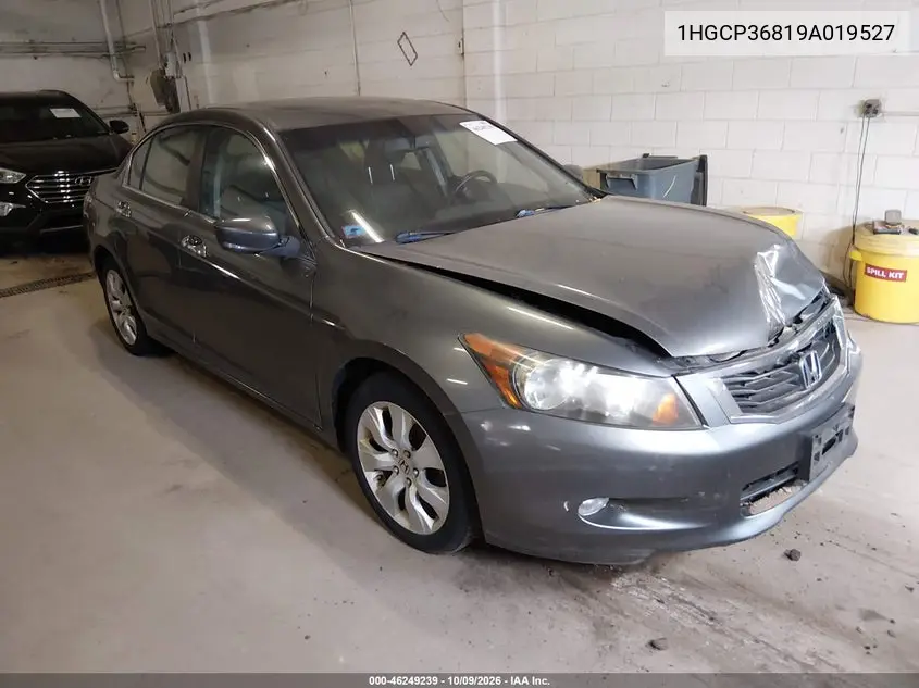 HONDA ACCORD 2009, VIN 1HGCP36819A019527