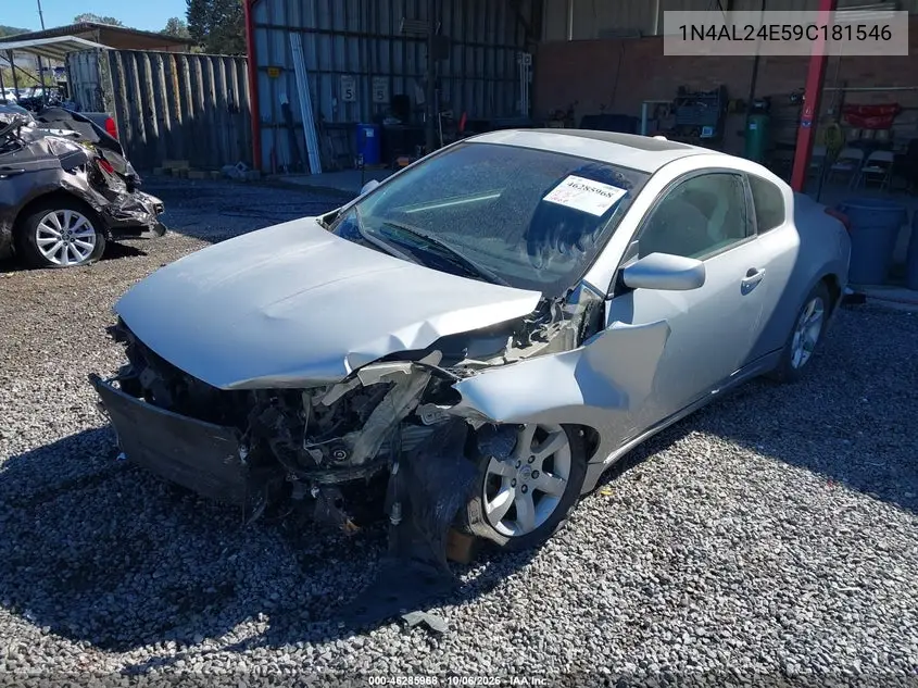 2009 NISSAN ALTIMA VIN 1N4AL24E59C181546 — фото 2