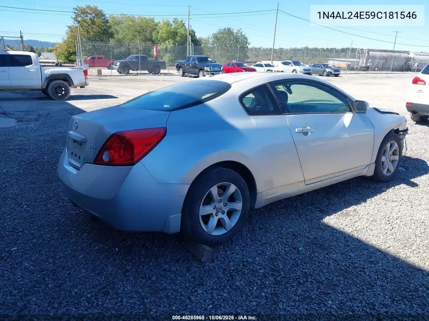2009 NISSAN ALTIMA VIN 1N4AL24E59C181546 — фото 4