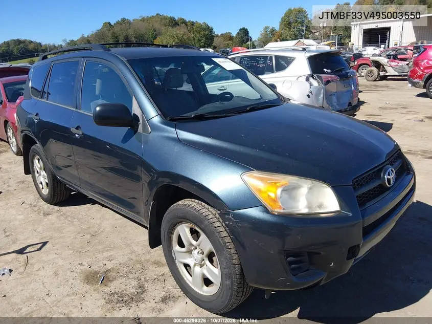 TOYOTA RAV 4 2009, VIN JTMBF33V495003550