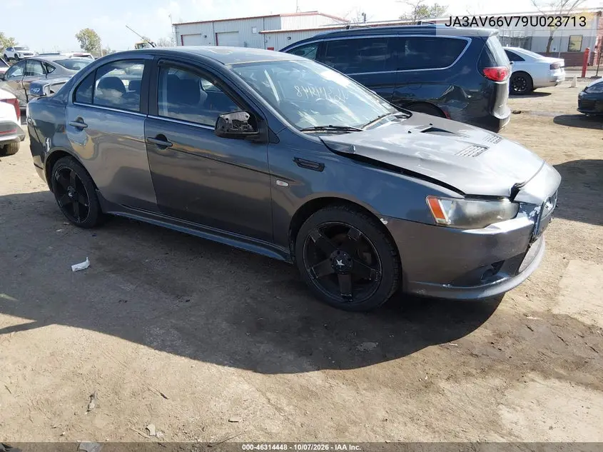 MITSUBISHI LANCER 2009, VIN JA3AV66V79U023713