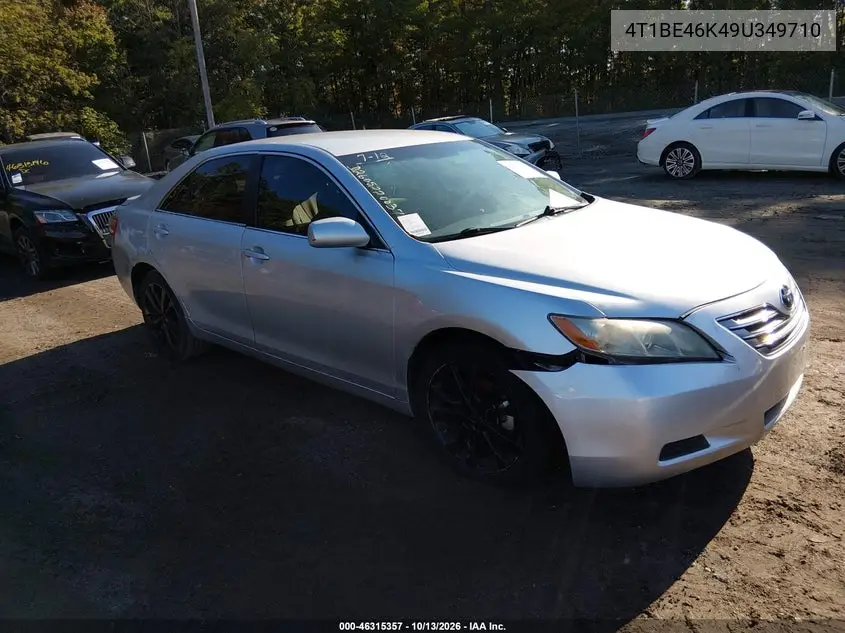 TOYOTA CAMRY 2009, VIN 4T1BE46K49U349710