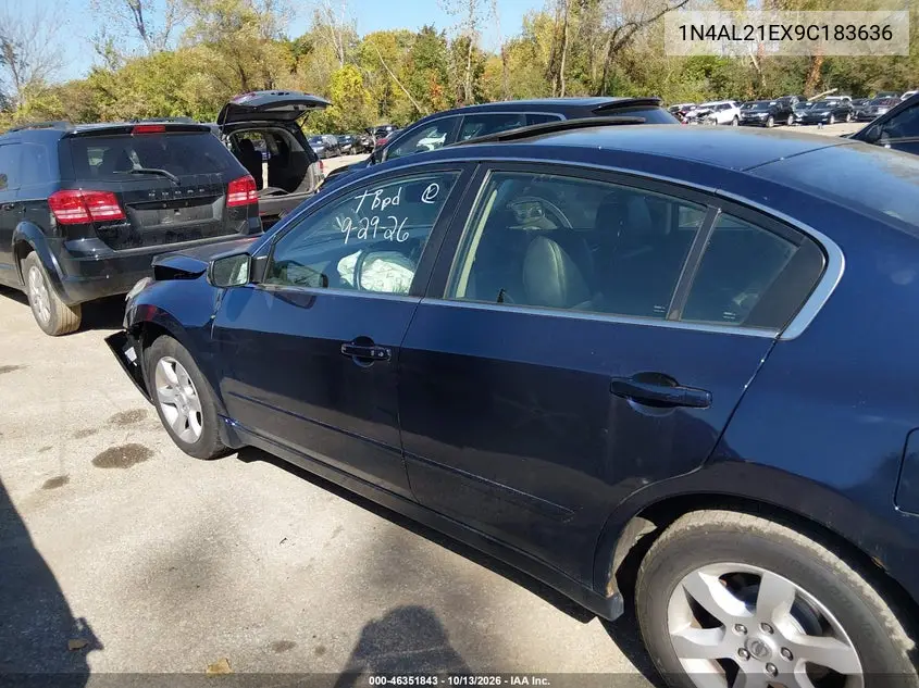 2009 NISSAN ALTIMA VIN 1N4AL21EX9C183636 — фото 13