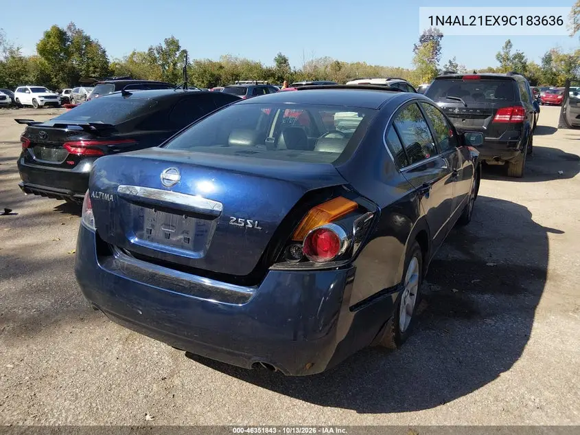 2009 NISSAN ALTIMA VIN 1N4AL21EX9C183636 — фото 4