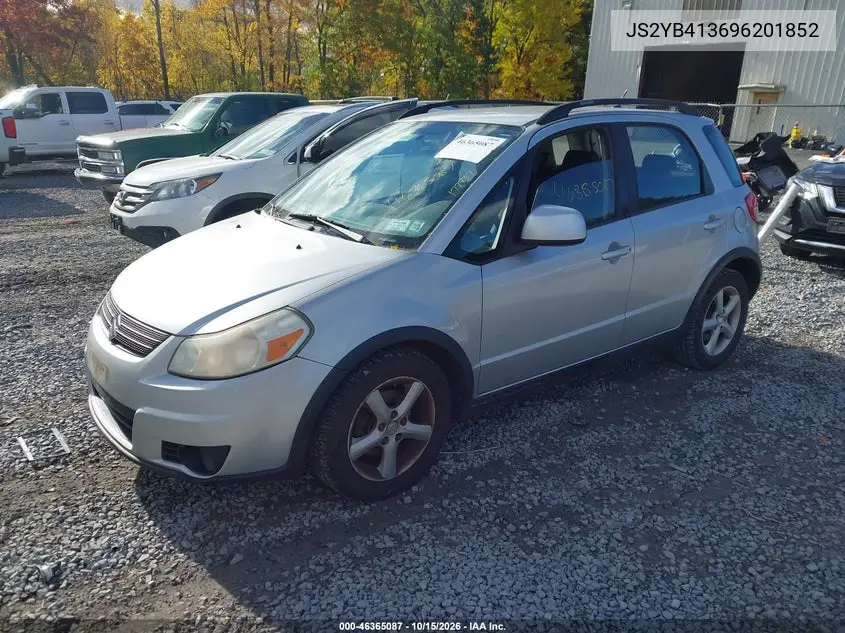 2009 SUZUKI SX4 VIN JS2YB413696201852 — фото 2