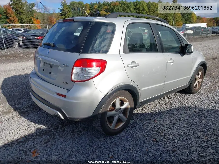 2009 SUZUKI SX4 VIN JS2YB413696201852 — фото 4