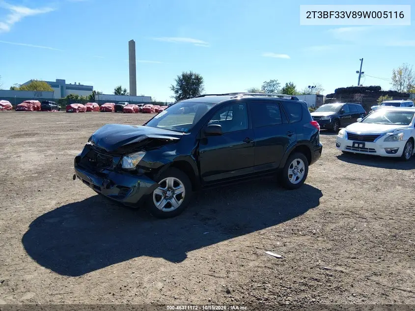 2009 TOYOTA RAV 4 VIN 2T3BF33V89W005116 — фото 2