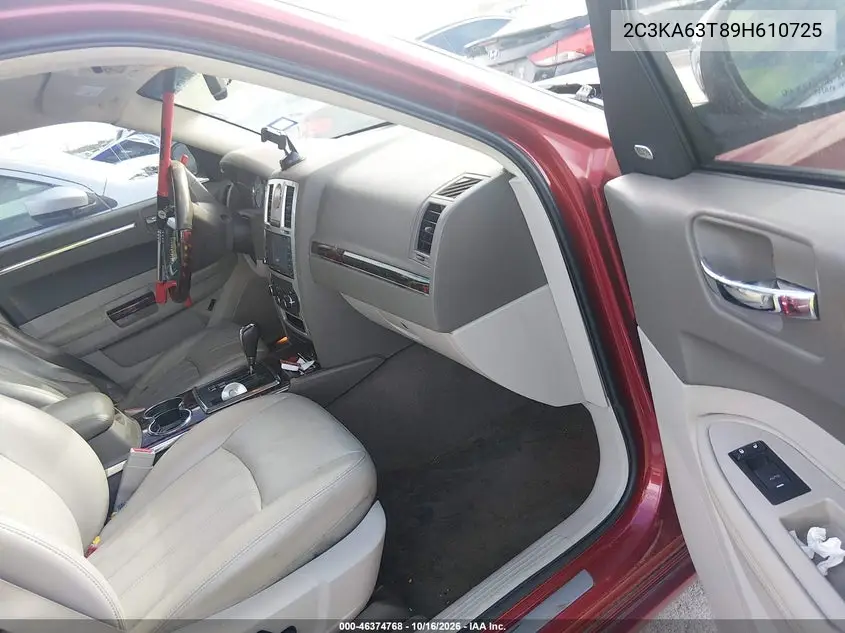 2009 CHRYSLER 300C VIN 2C3KA63T89H610725 — фото 5