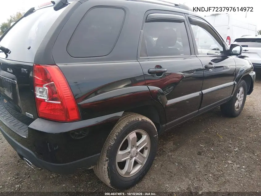 2009 KIA SPORTAGE VIN KNDJF723797614972 — фото 4