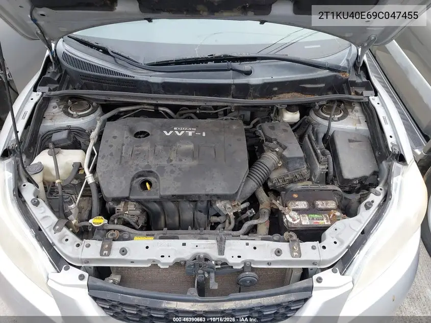 2009 TOYOTA MATRIX VIN 2T1KU40E69C047455 — фото 10