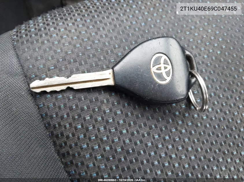 2009 TOYOTA MATRIX VIN 2T1KU40E69C047455 — фото 11