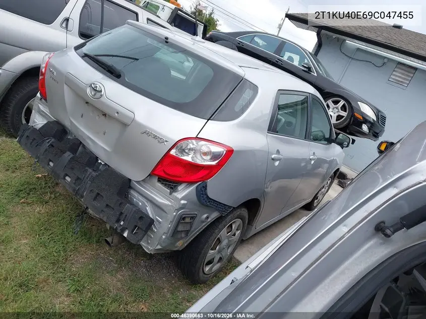 2009 TOYOTA MATRIX VIN 2T1KU40E69C047455 — фото 4