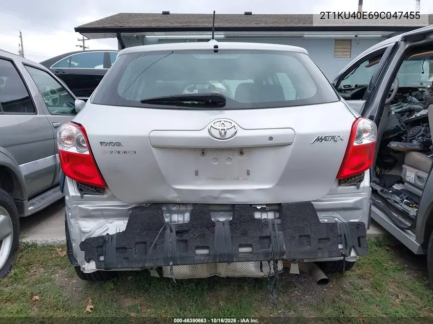 2009 TOYOTA MATRIX VIN 2T1KU40E69C047455 — фото 6