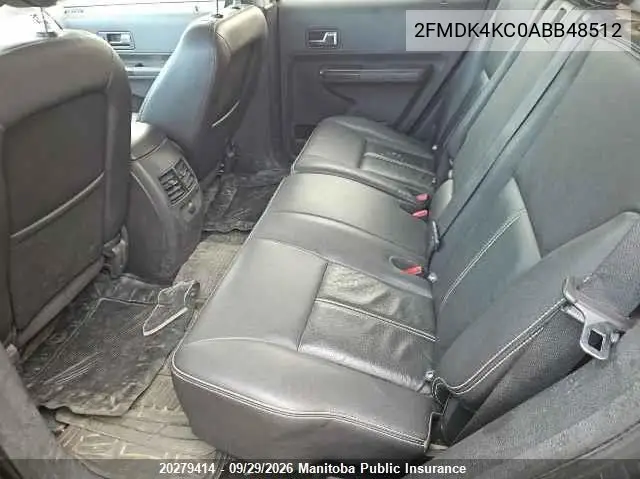 2010 FORD EDGE VIN 2FMDK4KC0ABB48512 — фото 8