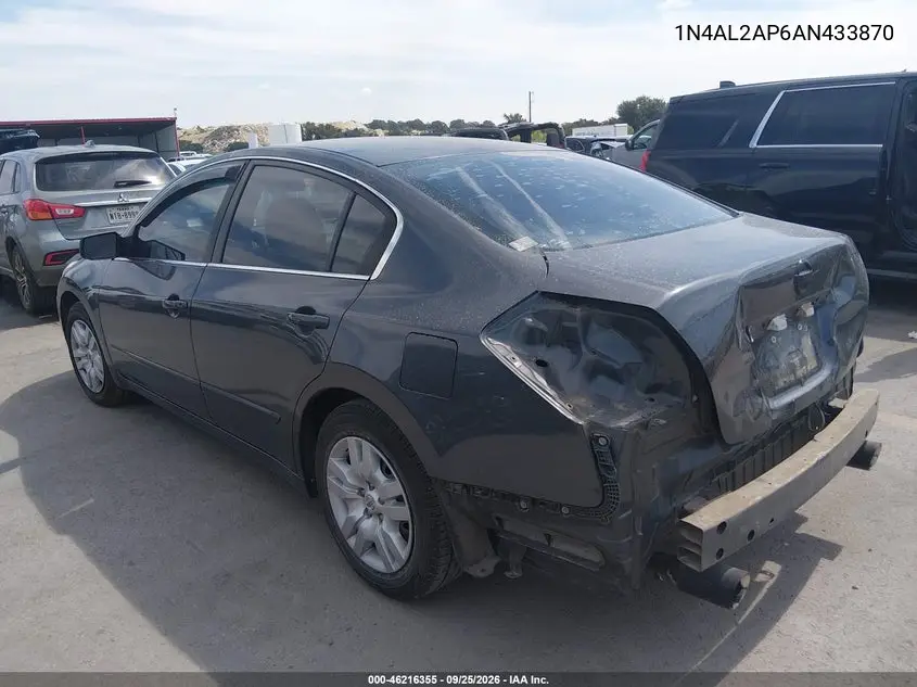 2010 NISSAN ALTIMA VIN 1N4AL2AP6AN433870 — фото 3