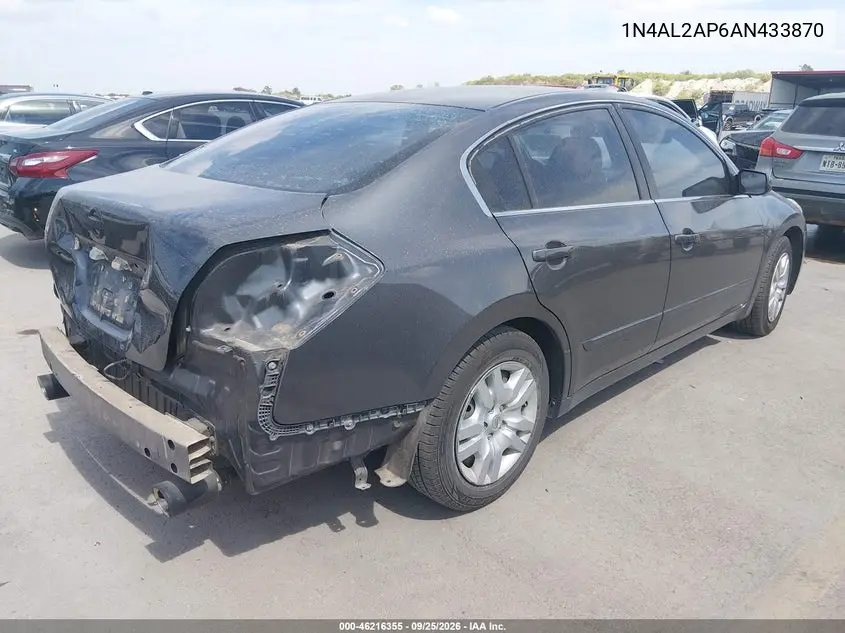2010 NISSAN ALTIMA VIN 1N4AL2AP6AN433870 — фото 4