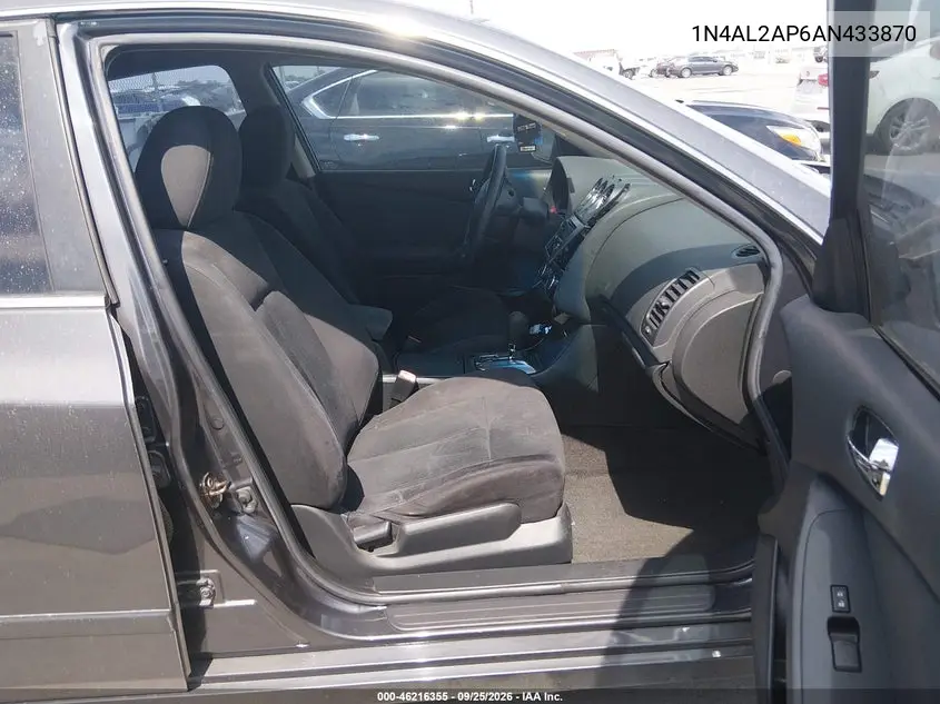 2010 NISSAN ALTIMA VIN 1N4AL2AP6AN433870 — фото 5