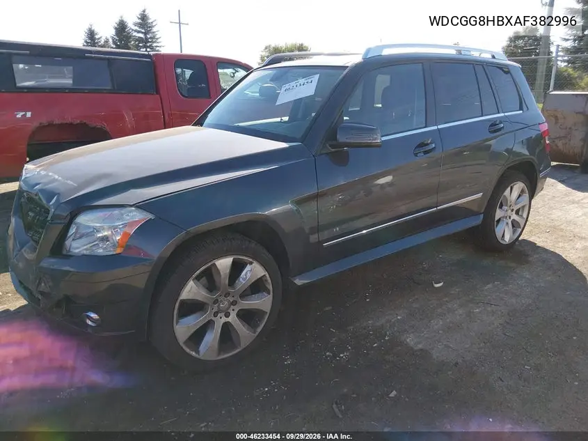 2010 MERCEDES GLK-KLASSE VIN WDCGG8HBXAF382996 — фото 2