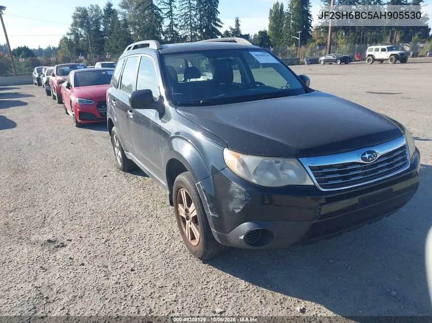 SUBARU FORESTER 2010, VIN JF2SH6BC5AH905530