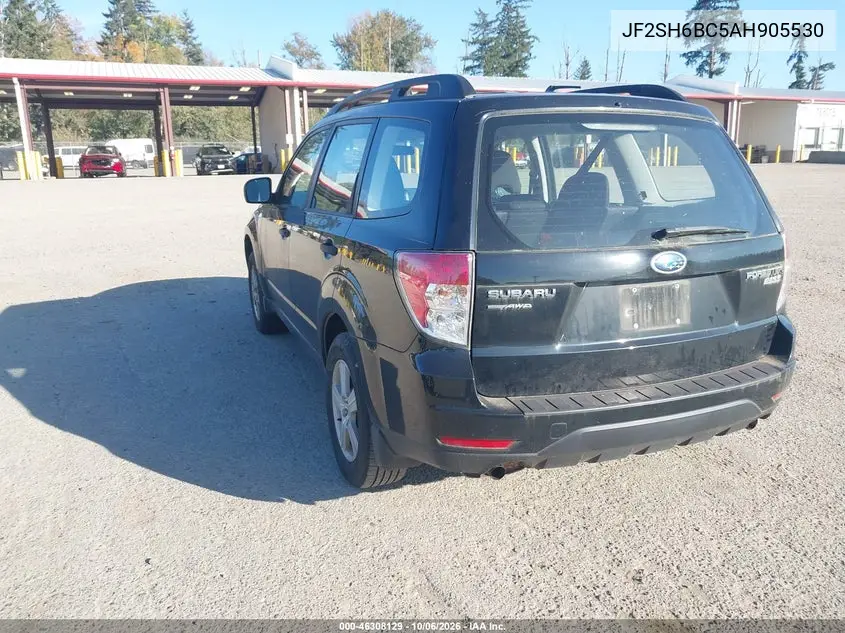 2010 SUBARU FORESTER VIN JF2SH6BC5AH905530 — фото 3