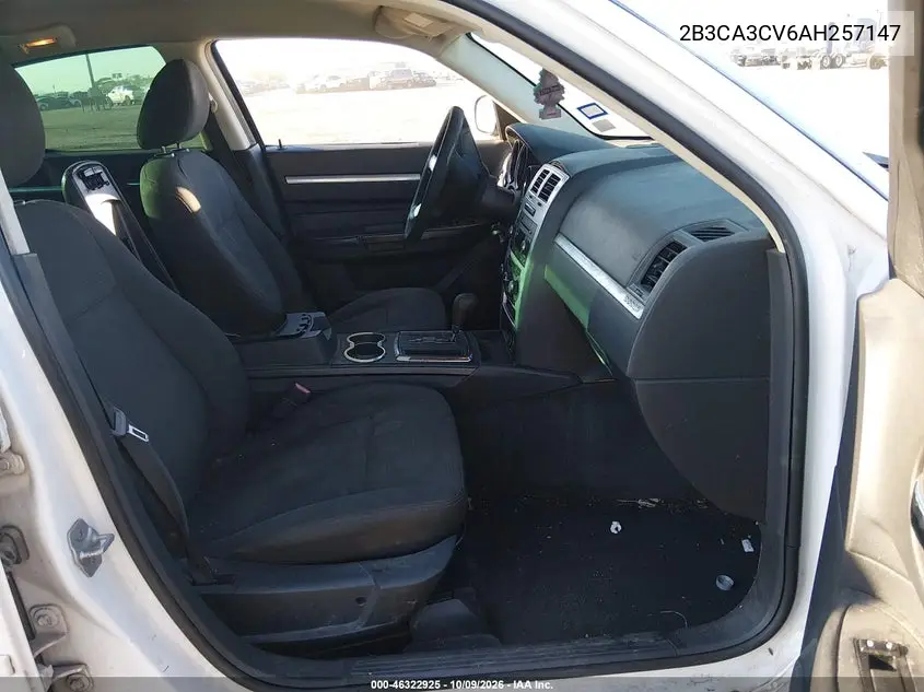 2010 DODGE CHARGER VIN 2B3CA3CV6AH257147 — фото 5