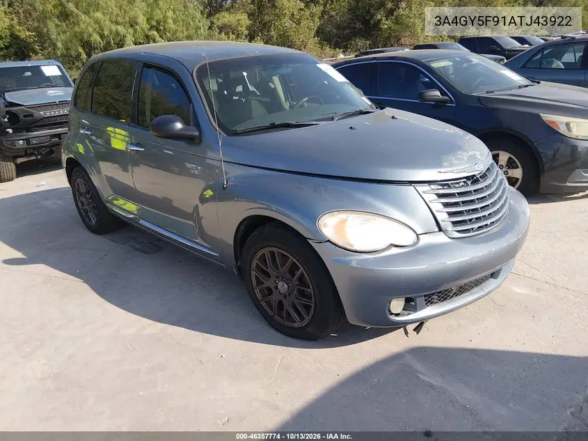 CHRYSLER PT CRUISER 2010, VIN 3A4GY5F91ATJ43922