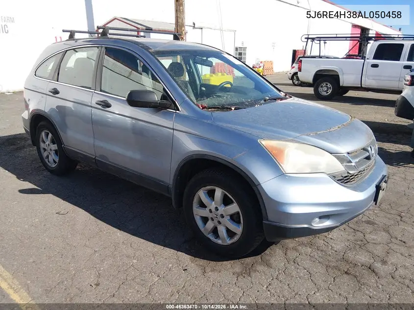 HONDA CR-V 2010, VIN 5J6RE4H38AL050458