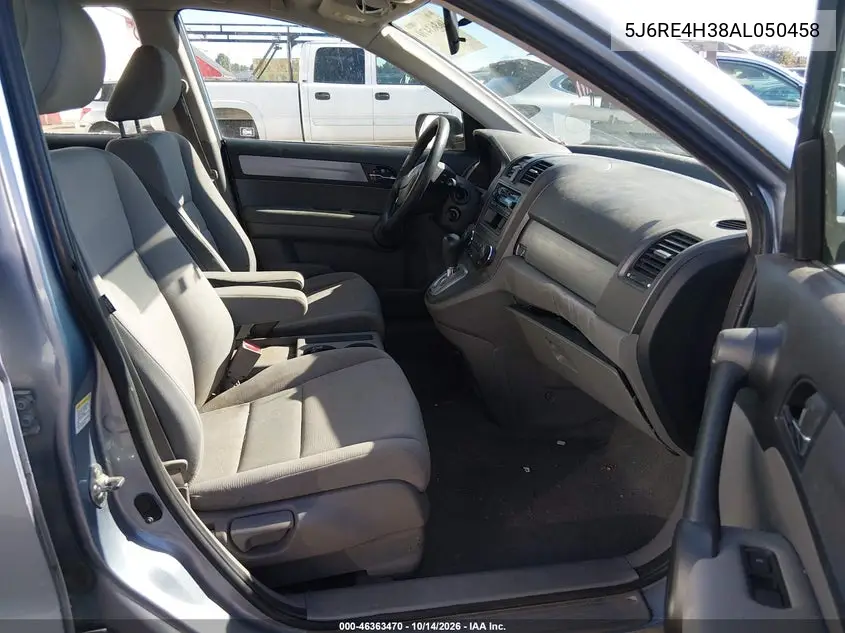 2010 HONDA CR-V VIN 5J6RE4H38AL050458 — фото 5