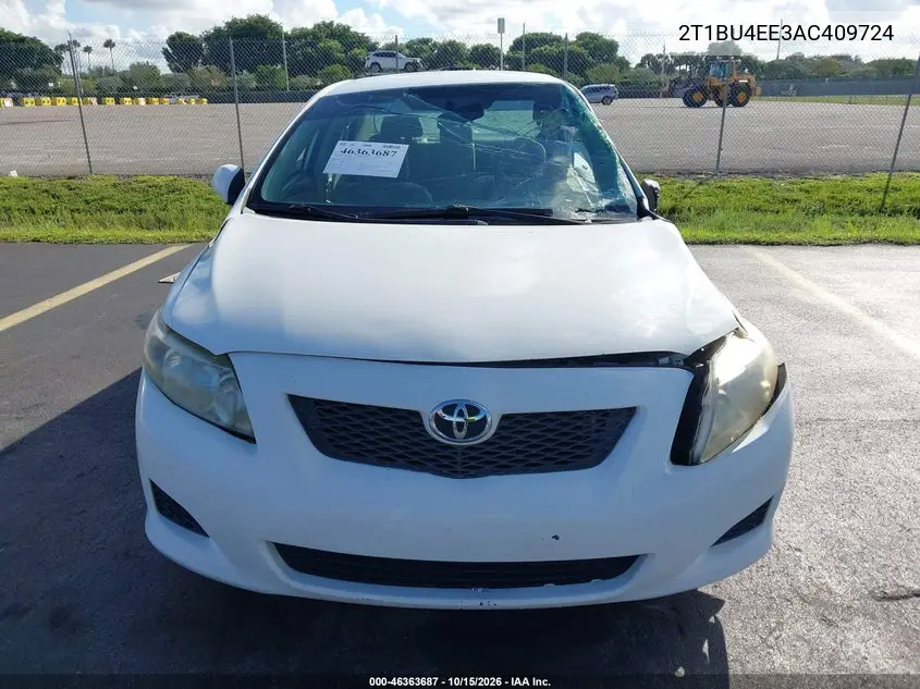 2010 TOYOTA COROLLA VIN 2T1BU4EE3AC409724 — фото 12