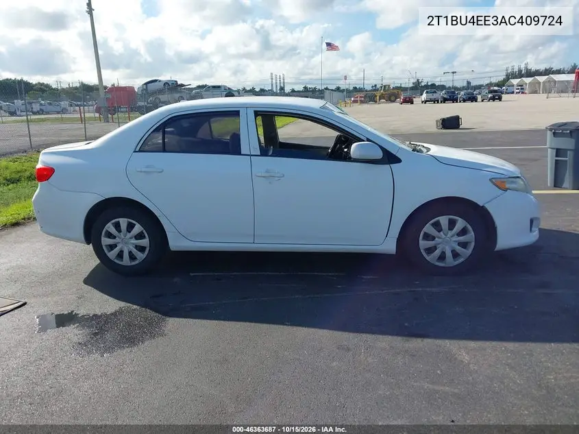 2010 TOYOTA COROLLA VIN 2T1BU4EE3AC409724 — фото 13
