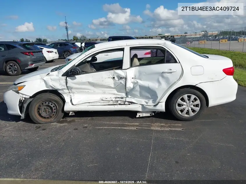 2010 TOYOTA COROLLA VIN 2T1BU4EE3AC409724 — фото 14