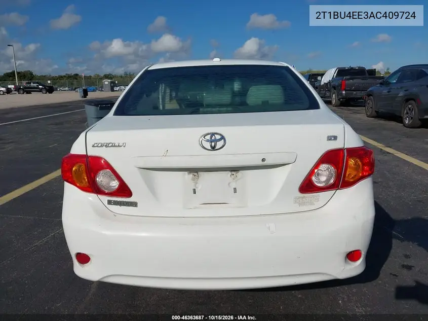 2010 TOYOTA COROLLA VIN 2T1BU4EE3AC409724 — фото 16