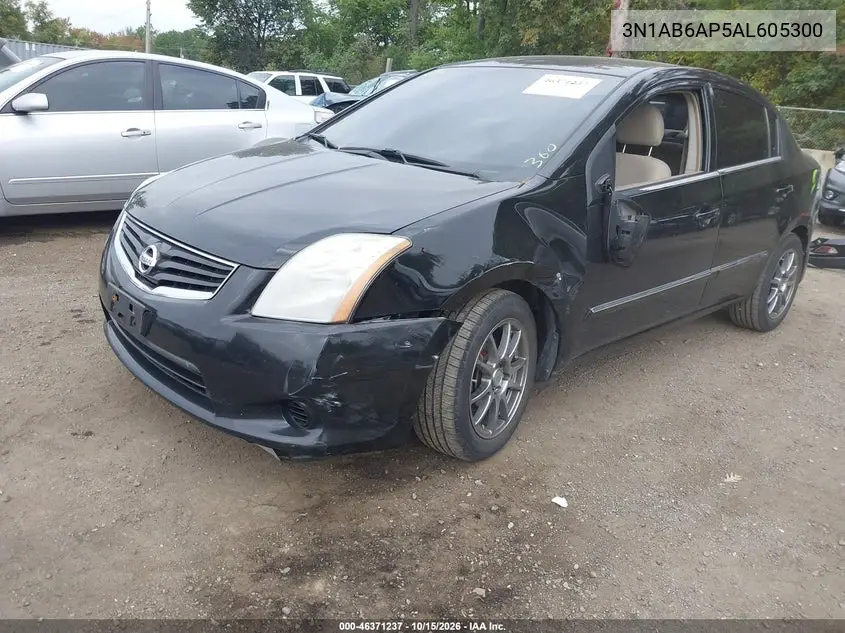 2010 NISSAN SENTRA VIN 3N1AB6AP5AL605300 — фото 2