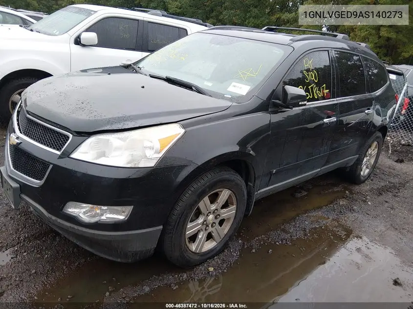 CHEVROLET TRAVERSE 2010, VIN 1GNLVGED9AS140273
