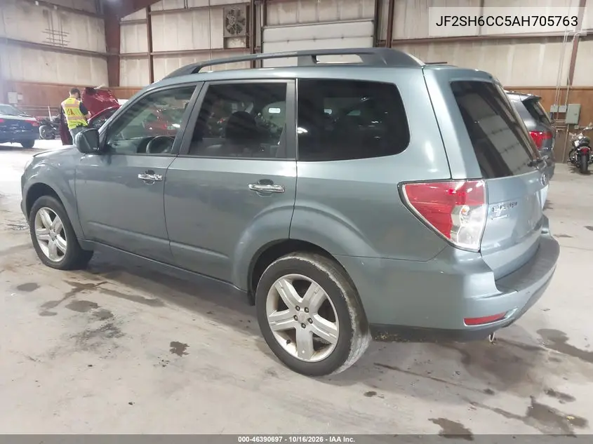 2010 SUBARU FORESTER VIN JF2SH6CC5AH705763 — фото 3
