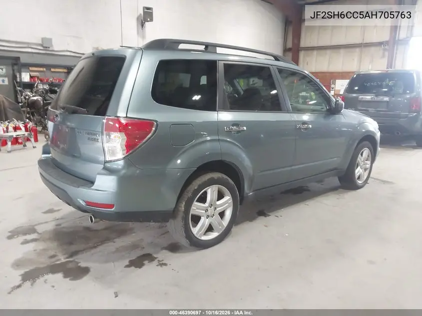 2010 SUBARU FORESTER VIN JF2SH6CC5AH705763 — фото 4