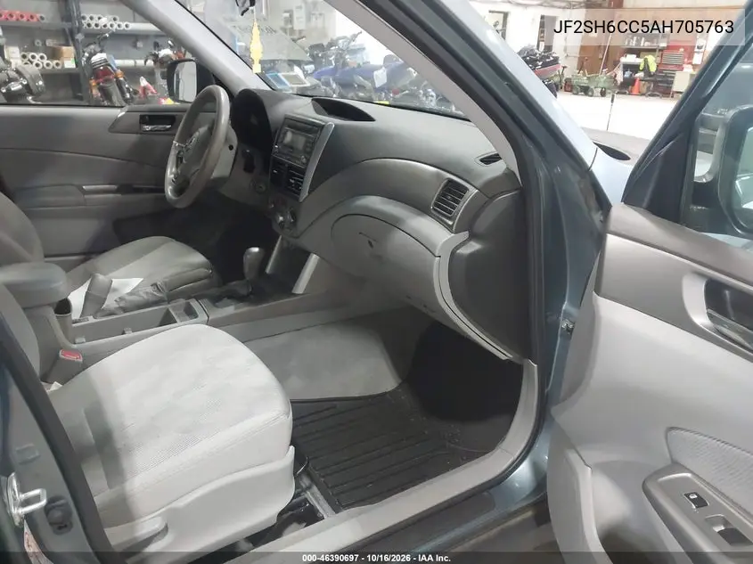 2010 SUBARU FORESTER VIN JF2SH6CC5AH705763 — фото 5