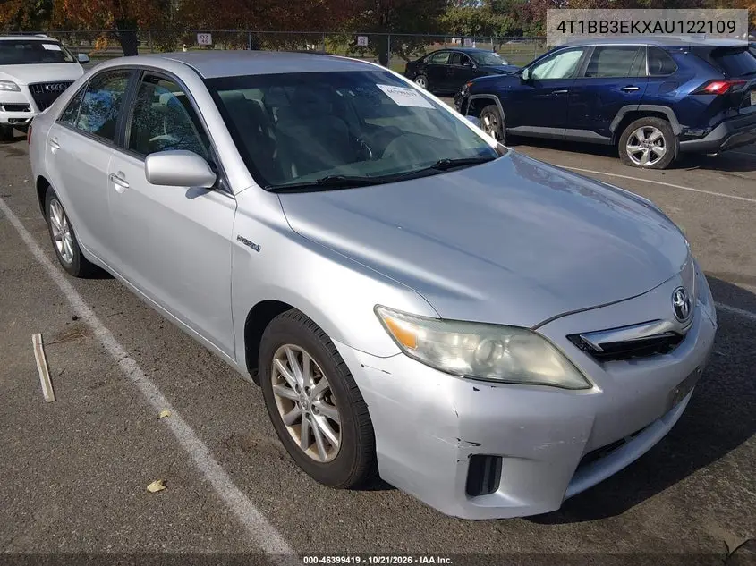 TOYOTA CAMRY 2010, VIN 4T1BB3EKXAU122109