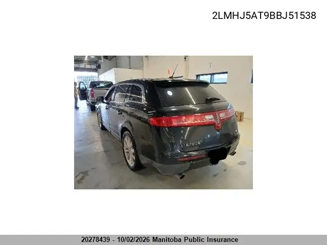 2011 LINCOLN MKT VIN 2LMHJ5AT9BBJ51538 — фото 4