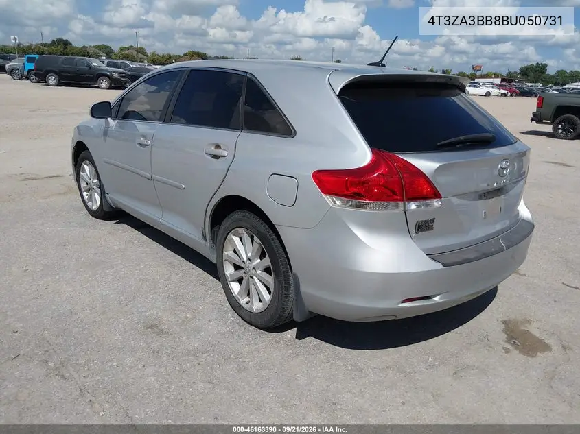 2011 TOYOTA VENZA VIN 4T3ZA3BB8BU050731 — фото 3