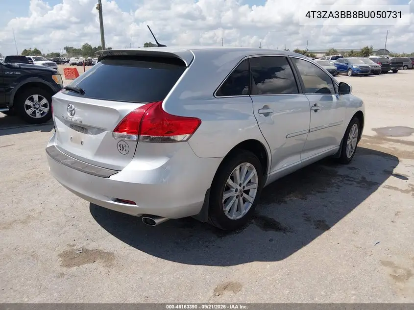 2011 TOYOTA VENZA VIN 4T3ZA3BB8BU050731 — фото 4