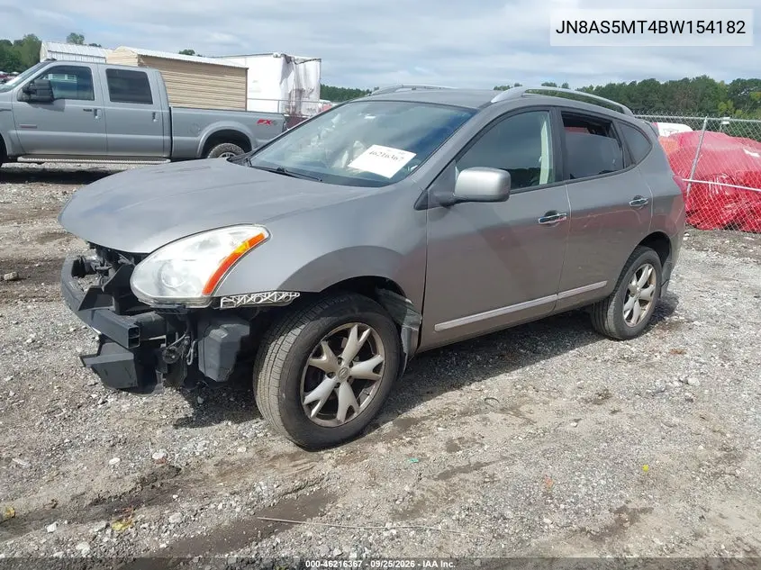 2011 NISSAN ROGUE VIN JN8AS5MT4BW154182 — фото 2
