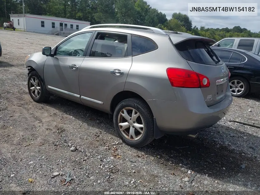 2011 NISSAN ROGUE VIN JN8AS5MT4BW154182 — фото 3