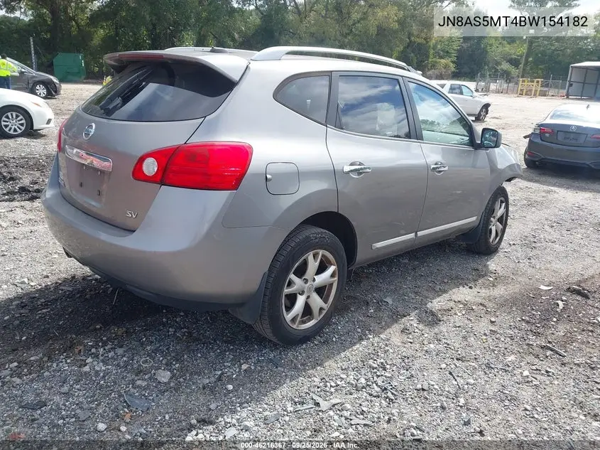 2011 NISSAN ROGUE VIN JN8AS5MT4BW154182 — фото 4
