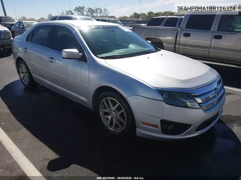 FORD FUSION 2011, VIN 3FAHP0HA1BR126324