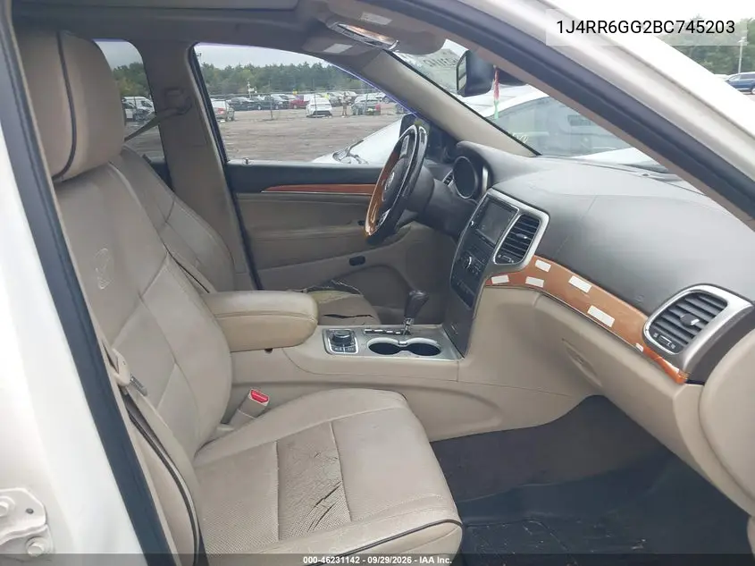 2011 JEEP GRAND CHEROKEE VIN 1J4RR6GG2BC745203 — фото 5