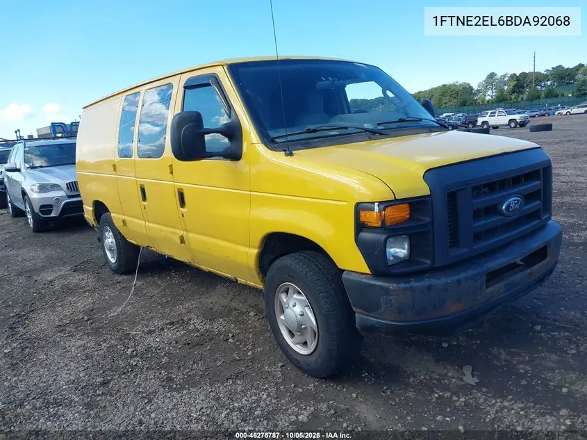FORD ECONOLINE 2011, VIN 1FTNE2EL6BDA92068