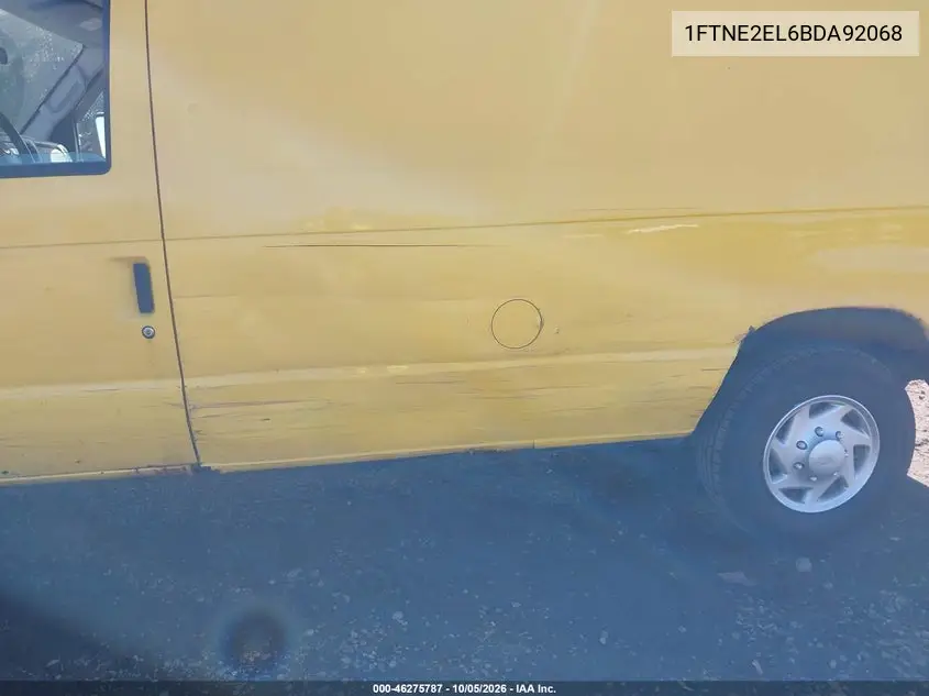 2011 FORD ECONOLINE VIN 1FTNE2EL6BDA92068 — фото 6